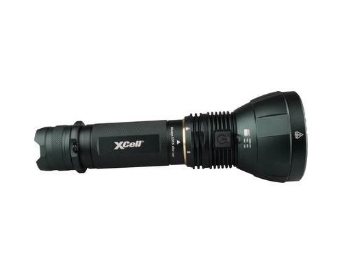 XCell 146475 LED Lampe de poche grande portée, avec mallette, avec mode stroboscope, réglable, avec dragonne à batterie 11600 lm 54 h 1235