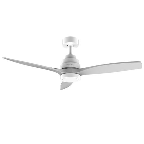 Ventilateur de Plafond Cecotec EnergySilence Aero 5200 Blanc, 40W, Lumière LED