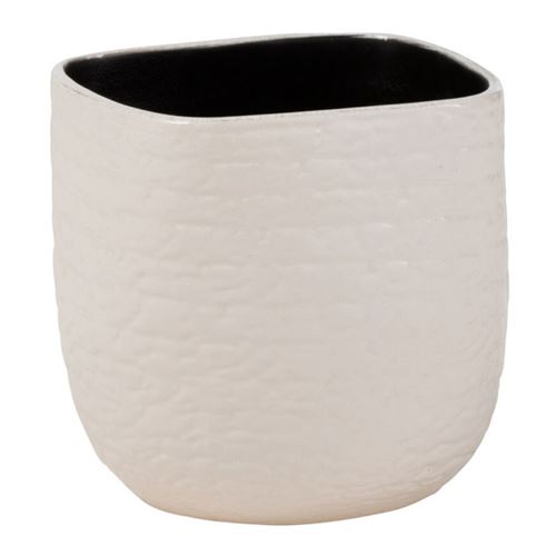 Cache-Pot en Céramique Audrey 18cm Blanc