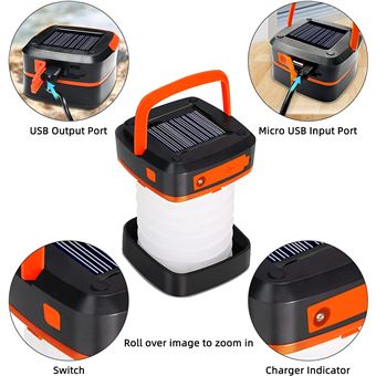 Des lampes USB et rechargeables idéales pour le camping