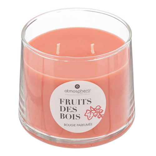 Non Communiqué Multicolore Atmosphera Créateur D'intérieur - Bougie Parfumée En Verre Izor 300G Fruit Des Bois