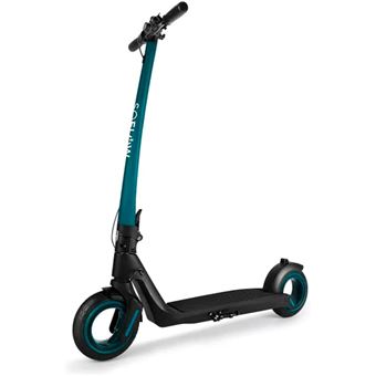 SoFlow SO X Trottinette Electrique Noire/Verte - Batterie Lithium 48V/350W, Vitesse Maximale 25 KM/H, Autonomie 40KM