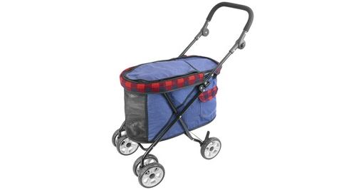 Meilleurs prix pour Chariot d'enfants pour transporter chiens, chats et animaux domestiques. Pet voyage poussette couleur rouge