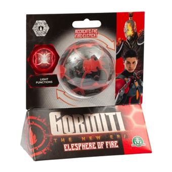 Figurine Gormiti Rockard 27 Cm Attaque Lumineuse Terre - Articulée 7 Points Pour Enfants 4 Ans+