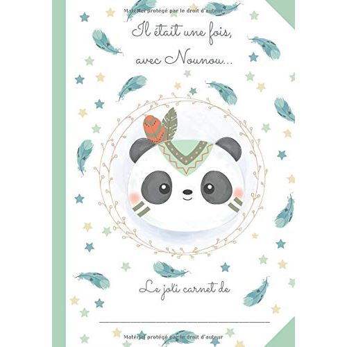 CAHIER DE LIAISON NOUNOU : Carnet de liaison parents/nounou GRAND FORMAT - Journal de bord de bébé - 100 pages Format 18 x 25 Cm