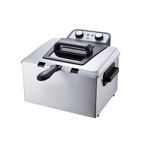Joom Continental Edison Friteuse - Cefr5in3p - 5 L - 3 Paniers Gris - Image 2