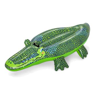 Tête De Crocodile Flottante - Leurre Réaliste Pour étang - Résine - 32 Cm - Effraie Oiseaux Et Décore Ton Jardin