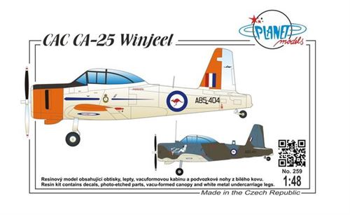 Cac Ca-25 Vinjeel - 1:48e - Planet Models