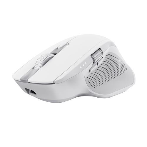 Trust Blanc Ozaa+ Souris Bureau Droitier Rf Sans Fil + Bluetooth Optique 3200 Dpi - Neuf - Image 4