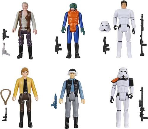 Hasbro Star Wars Episode Iv Retro Collection - Pack 6 Figurines Star Wars Episode Iv Retro Collection 10 Cm - Image 3