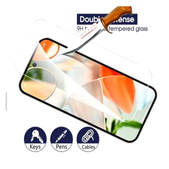 Lot De Films De Protection En Verre Trempé Pour Google Pixel 9 Et 9 Pro - Anti-rayures, Anti-chocs, Facile à Poser