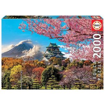 Educa - Puzzle - 2000 Château D'osaka, Japon