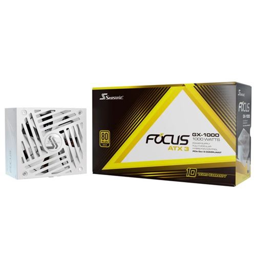 Non Communiqué Alimentation Pc 80+ Gold - Focus-Gx-1000-V4 1000W Seasonic Atx
