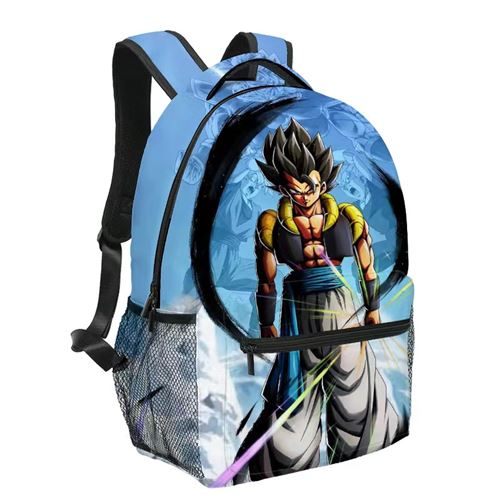 Sac à Dos Dragon Ball pour Enfants Cadeaux pour Garçon (SD2012) 30*17*40 cm Bleu