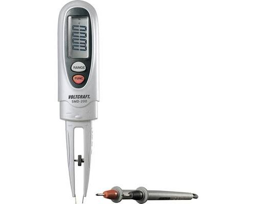 Non Communiqué Voltcraft Smd-200 Multimètre Numérique Cat Iii 600 V Affichage (Nombre De Points): 6000