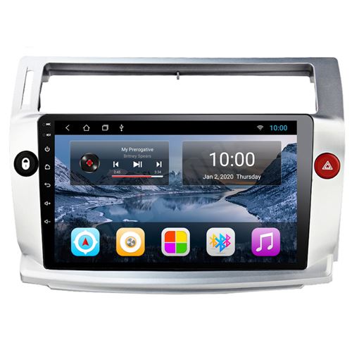 Autoradio CarPlay RoverOne Android 2Go RAM 32Go ROM GPS pour Citroen C4 C4L  DS4 2013 - 2017 - Équipements électriques - Achat & prix