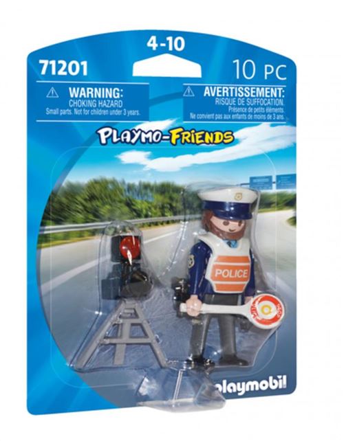 71201 Playmobil Policier et radar