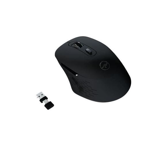 Mobility Lab Noir Souris Sans Fil - Omega - Bluetooth Et Récepteur 2,4Ghz - Clics Silencieux - Précision Réglable - Neuf - Image 3