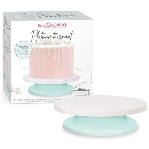 Plateau tournant Ø 28 cm - ScrapCooking