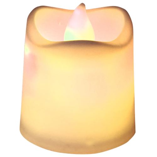 vidaXL Bougies électriques sans flamme à LED 12 pcs Blanc chaud