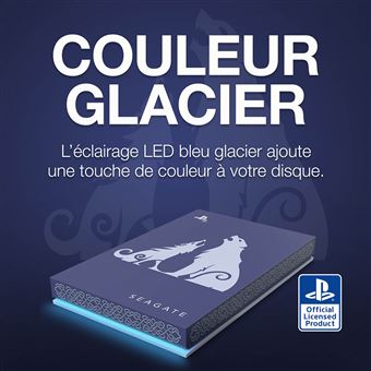Seagate - disque dur externe gaming playstation ps4 - 4to - usb