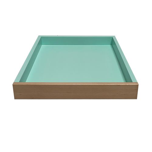Combelle - Plateau optionnel pour table à langer Margot bicolore vert menthe