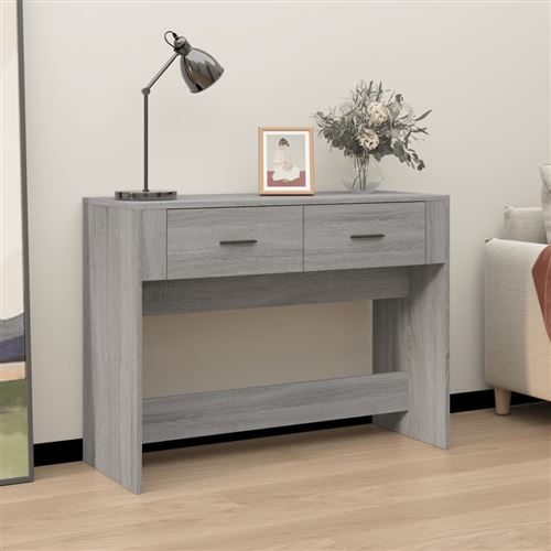 Vidaxl Gris Table Console - Sonoma - Image 3