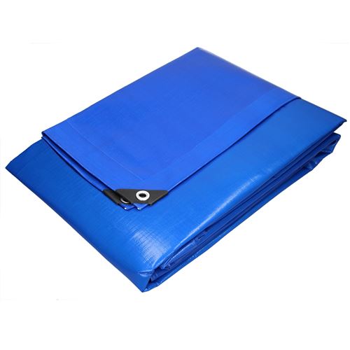 Ecd Germany Bleu Bâche De Protection En Polyéthylène - 8 X 10 M - Image 3
