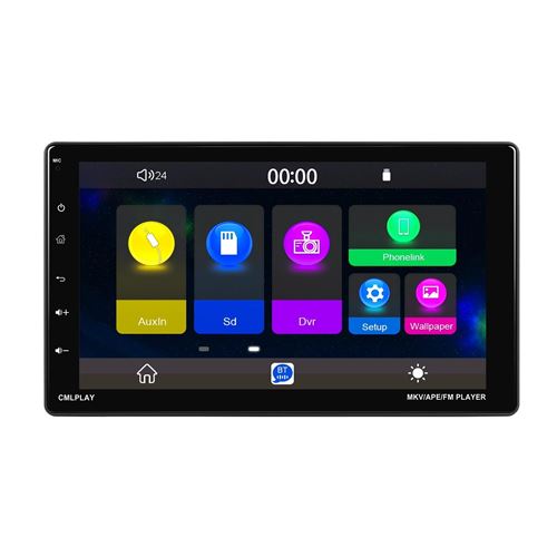 Autoradio 9 Pouces Écran Démontable CarPlay Android Bluetooth FM USB MP5 YONIS