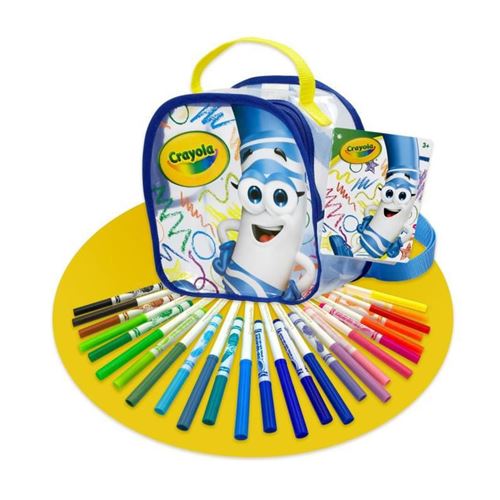 Kit créatif Crayola Sac à dos garni