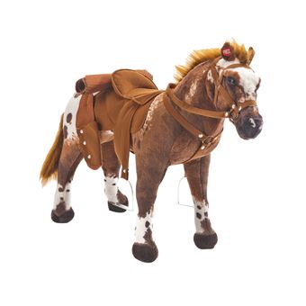 cheval en peluche