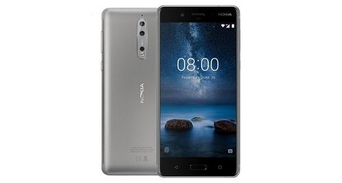 Nokia 8 - 4G Smartphone - Ram 4 Go / Mémoire Interne 64 Go - Microsd Slot - Écran LCD - 5.3" - 2560 X 1440 Pixels - 2X Caméras Arrière 13 Mp, 13 Mp - Front Camera 13 Mp - Acier