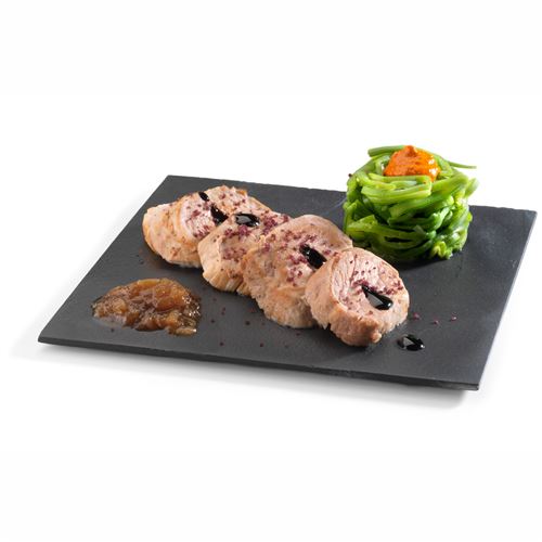 Plateau en Ardoise Carré L 20 à 30 cm - Pujadas - Ardoise 20 x 20 cm