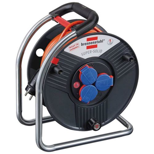 Brennenstuhl Enrouleur de câble Super-Solid H07BQ-F 3G2,5 40 m IP44