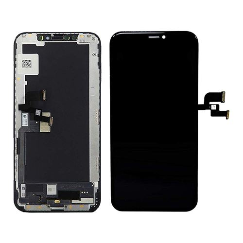 Ecran OLED et vitre tactile assemblés de rechange pour iPhone XS (Noir)