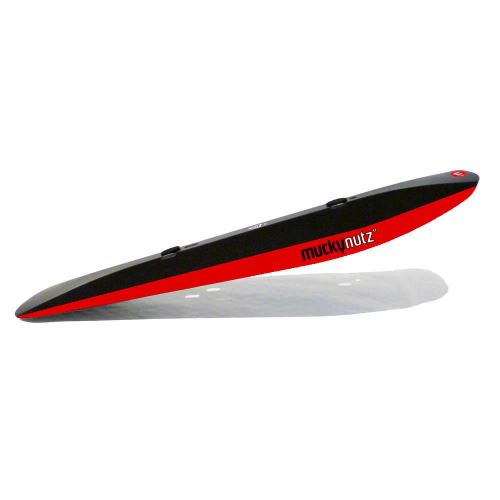 Muckynutz Gut Fender Garde-boue avant Garde-boue Downtube Monté Noir / Rouge