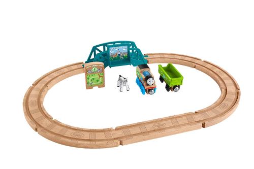 Thomas et ses amis coffret parc animalier en bois, jouet pour enfant 3 ans et plus, FKF51