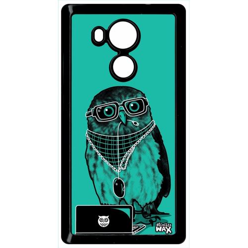 Coque Huawei Mate 8 Hiboux Geek Fond Vert