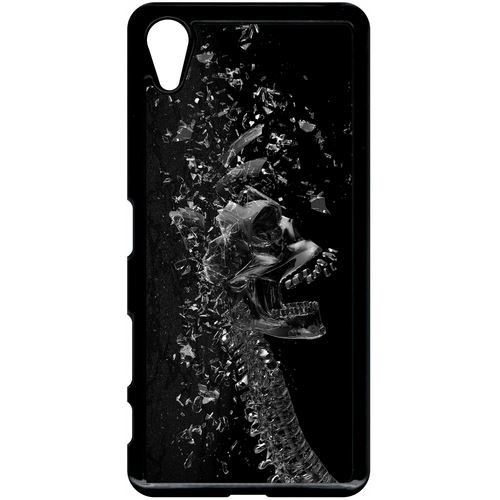 Coque Sony Xperia X Performance Squelette Verre Bris