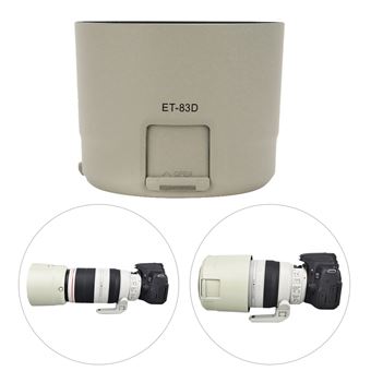 Pare-soleil Objectif ET-54 En Plastique – Compatible Canon EF 55-200mm F/4.5-5.6 II USM, 80-200mm – Protection Reflets