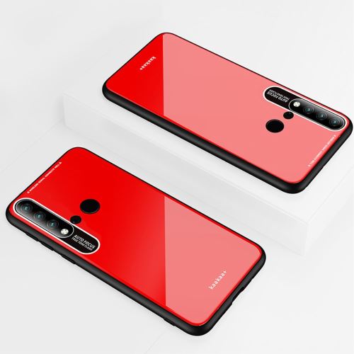 Coque en TPU bord rouge pour votre Huawei P20 lite (2019)/Nova 5i