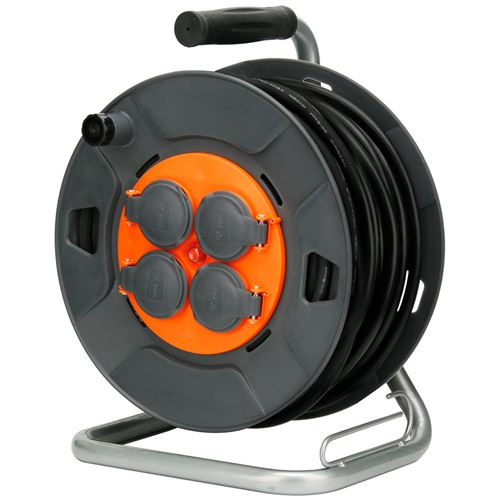 Zenitech Enrouleur De Chantier 4 Prises - 40 M - Image 3