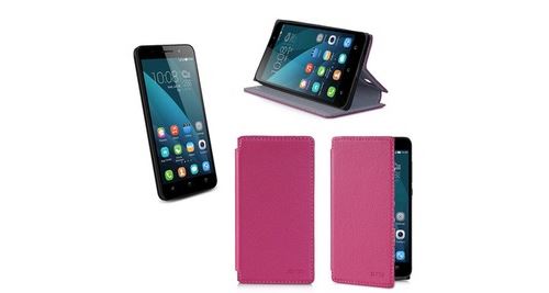 Huawei Honor 4X rose avec stand