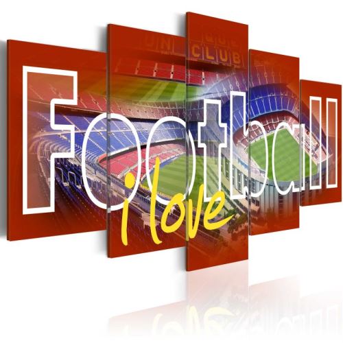 Tableau - The Game I Love .Taille : 200x100
