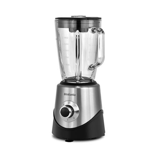 Mélangeur de table 500 watts, 1,5 litre, argent BRABANTIA - BBEK1051