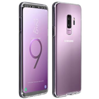 coque avant arriere silicone samsung s9