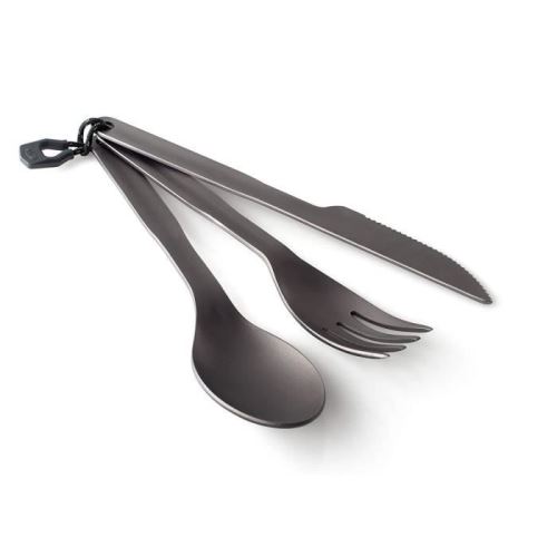 GSI 50014_Aluminium anodisiert - COMMUTATEUR KVM - Set 3 Cutlery Ultra Light