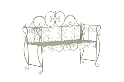 Banc de jardin Minna , Vert antique
