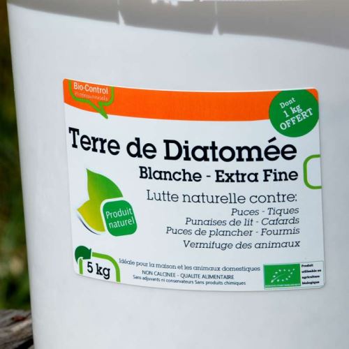 Terre De Diatomee Blanche Extra Pure Seau 4 1 Kg Offert Accessoires De Culture Achat Prix Fnac