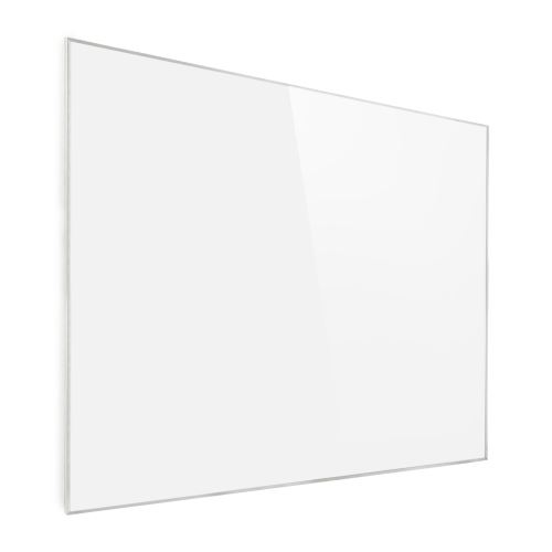 Klarstein wonderwall radiateur infrarouge 100x120 cm chauffage 1200w ip24 blanc